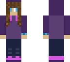 purple hoodie