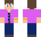 purple jacket boy