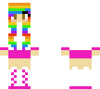 rainbow girl
