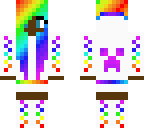 rainbow girl