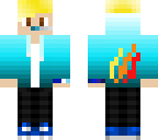 blonde with tbnr fire logo