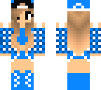 blue girl