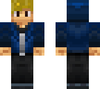 blue hoodie blonde boy