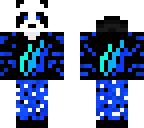 blue panda
