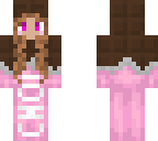 brunette girl in chocolate onesie