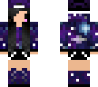 chibi galaxy girl