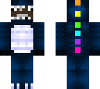 cow rainbow dino