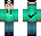cyan nike boy edited and fixed