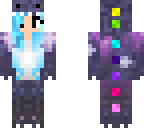 galaxy rainbow dino