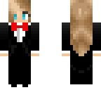 girl in bow tie tuxedo