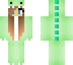 green dino girl