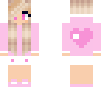pink hoodie girl