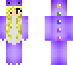 purple dino blonde