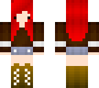 red hair