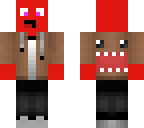 red slime with domo sweater