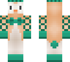 rowlet with clothes