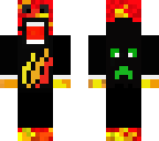screaming preson lava mob