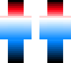 skin color red blue