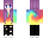 tie dye girl