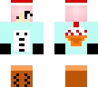winter cupcake