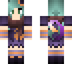 witch with scarf