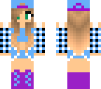 blue girl