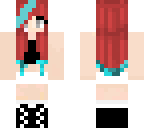 blue hair nicole