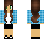blue plad shirt