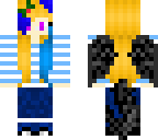 blue stripy shirt
