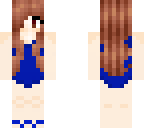 blue swimsuit skin