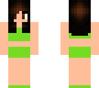 chara with bathing suit