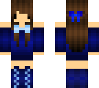 chibi in blue