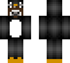 cow in penguin onesie