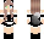 cute kawaii cat girl maid