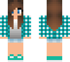 cyan girl