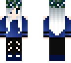 dark blue girl