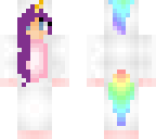 dark purple haired unicorn