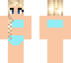 elsa swimming suit