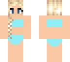 elsa swimming suit