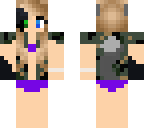 ender girl bathing camo