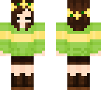 frisk with chara shirt
