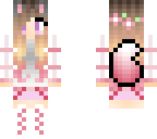 girl wolf pink