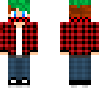 green haired assassin
