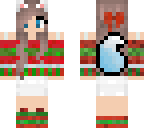 holiday wolf girl