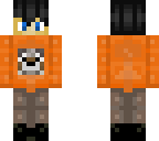 orange sweater