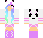 panda pastel kawaii