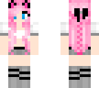 pink school girl kitten