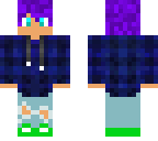 purple hair