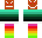 rainbow colorful person