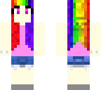 rainbow girl